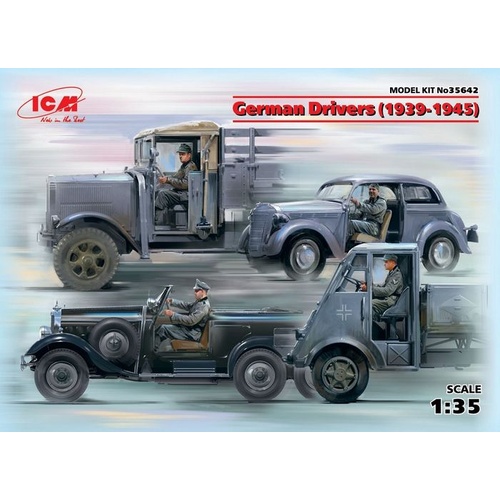 ICM 1:35 Ger. Drivers (1939-1945) (4)