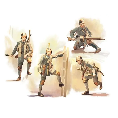 ICM 1:35 Ger. Sturmtruppen (1918) (4)
