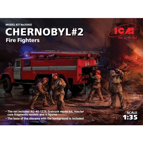 ICM 1:35 Chernobyl#2. Fire Fighters