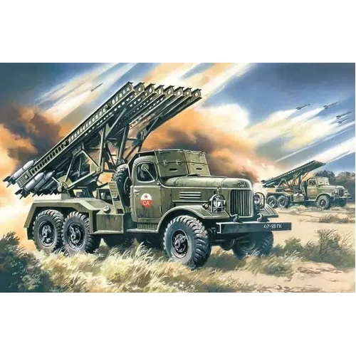 ICM 1:72 Bm-13-16 Rocket Sys Zil-157 Base*