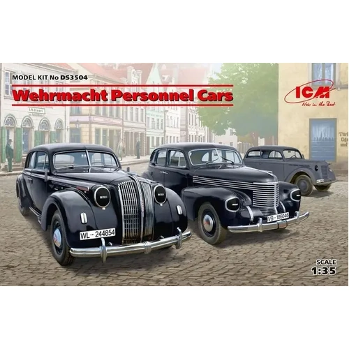 ICM 1:35 Wehrmacht Personnel Cars