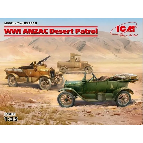 ICM 1:35 Wwi Anzac Desert Patrol