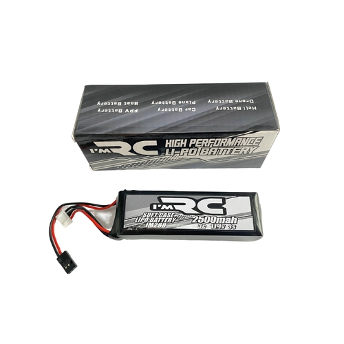 iM R/C 2500mAh 3C 11.1V Soft Case Lipo Battery JR Plug - IM288