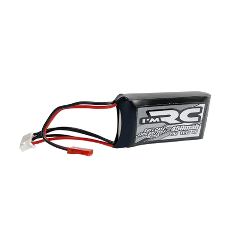 iM R/C 450mAh 25C 11.1V Soft Case Lipo Battery JST Plug - IM290