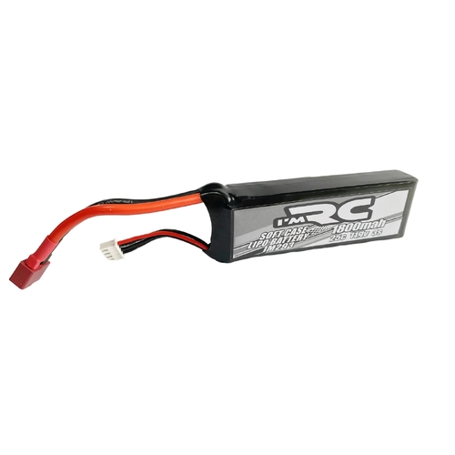 iM R/C 1800mAh 25C 11.1V Soft Case Lipo Battery Deans Plug - IM293