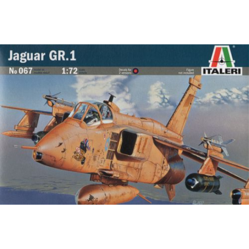 Italeri 0067 1/72 Jaguar GR.1 Plastic Model Kit