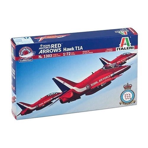 Italeri 1303 1/72 Hawk T1A "Red Arrows" Plastic Model Kit