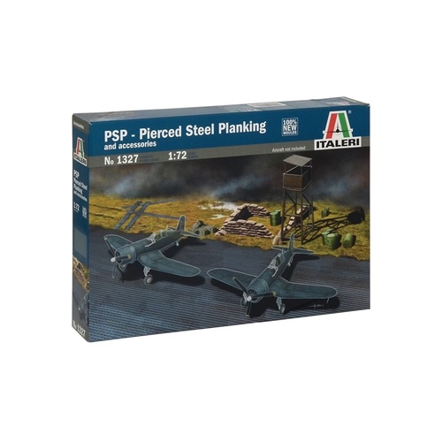 Italeri 1327 1/72 PSP - Pierced Steel Planking & Accessories Plastic Model Kit