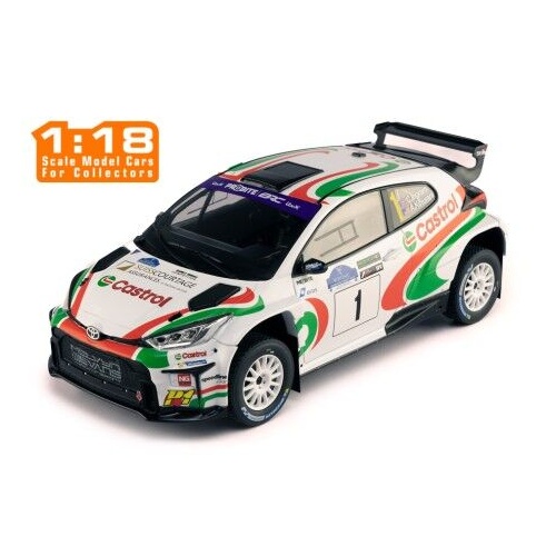 IXO Models 1/18 TOYOTA GR YARIS Rally2 #1 C.Ingram - A. Kihurani Voyonic Grampian Forest Rally 2024