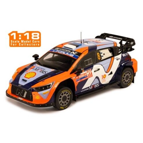 IXO Models 1/18 HYUNDAI i20 N Rally1 #8 O.TÌ_nak - M.JÌ_rveoja Rally Chile 2024