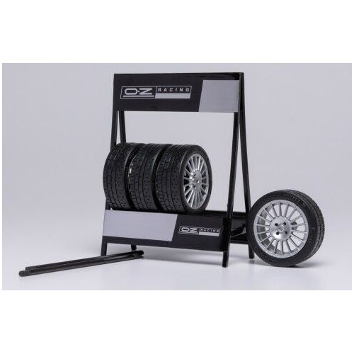 IXO Models 1/18 SET OF 4 WHEELSåÊMINI LITE SILVER