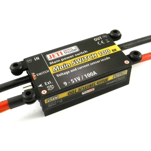 Jeti Model Main Switch 100 w/ RC Switch