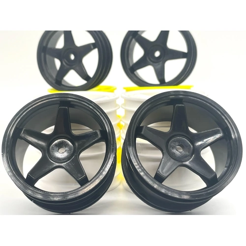 Kyosho 5 Spoke 4WD (4pc) - black