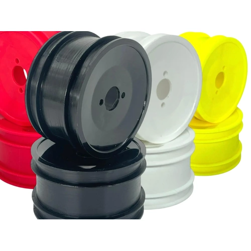 Yokomo YZ10 | Works '91 Dish Wheel REAR (2pc) - black