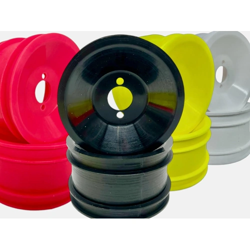 Yokomo 870C Rear Dish Wheel - pink