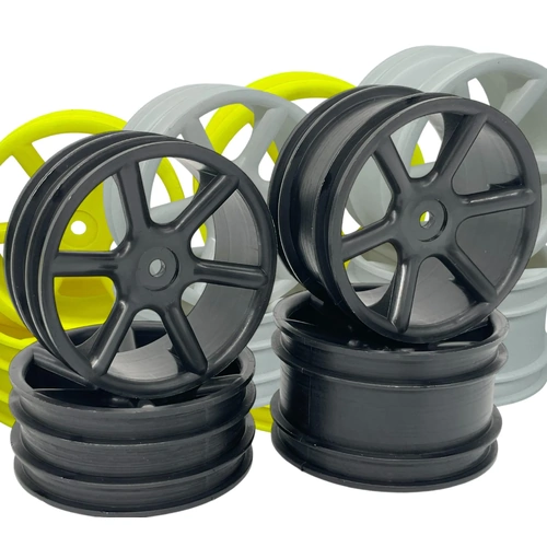 CAT 2000 6 Spoke (4pc) - yellow