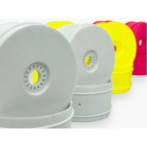 JC Racing Products 1/8 Off-Road Dish Wheel (24pc) - White