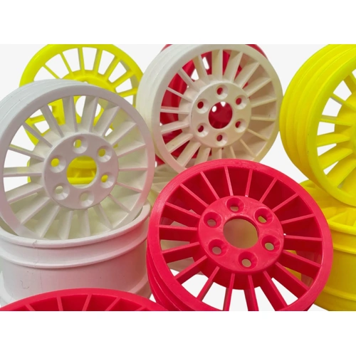 Yokomo MX4 Spoke Wheel (Set 4pc) - pink