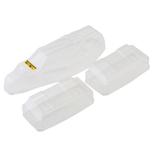 JConcepts Schumacher LD3 "S2" Body (Clear) w/Carpet, Turf & Dirt wing