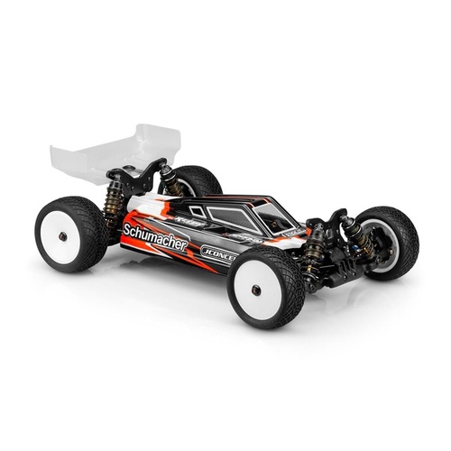 S2 - Schumacher Cat L1 Evo body w/ Carpet | Turf wing - light-weight
