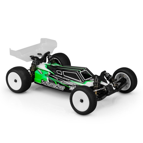 JConcepts XRAY XB4 2024 "P2" 1/10 Buggy Body w/Two Wings (Clear)