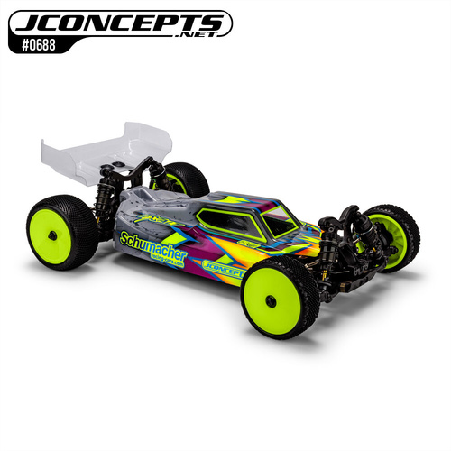 S15 - Schumacher CAT PB body w/ carpet | turf | dirt wing - lightweight