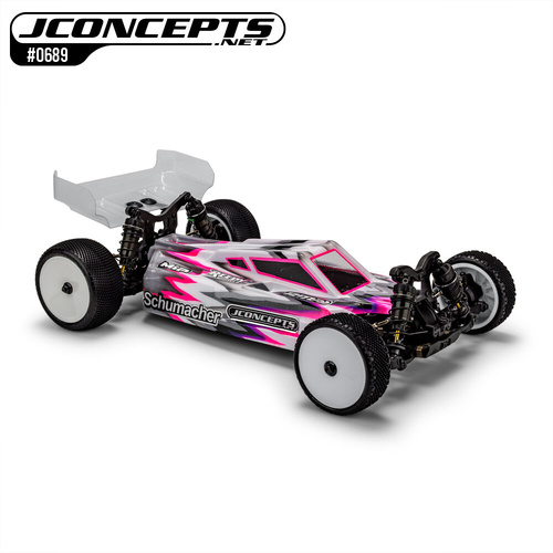 S2 - Schumacher CAT PB body w/ carpet | turf | dirt wing - lightweight 