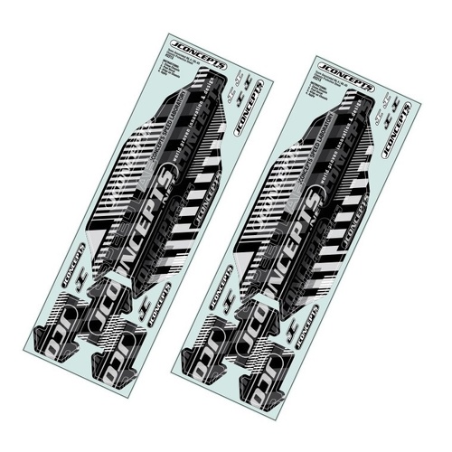 JConcepts Associated B6.4/B6.4D Precut Chassis Protective Sheet (2)