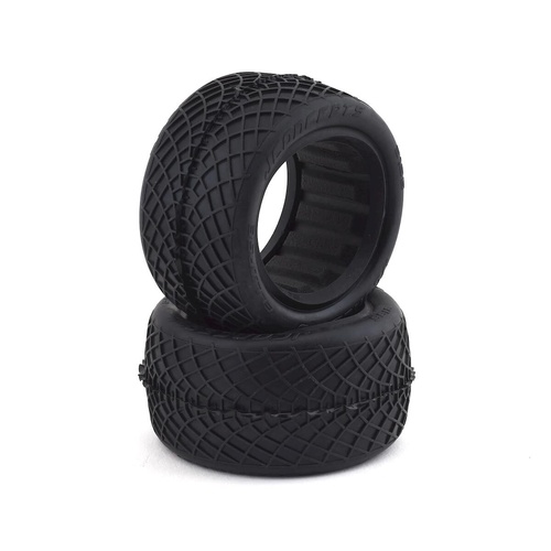 JConcepts Ellipse 2.2" Rear 1/10 Buggy Tires (2) (Silver)