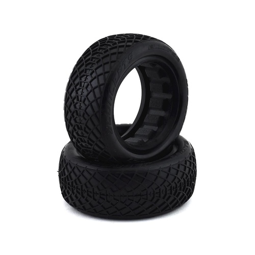JConcepts Ellipse 2.2" 2WD Front Buggy Tires (2) (Aqua)