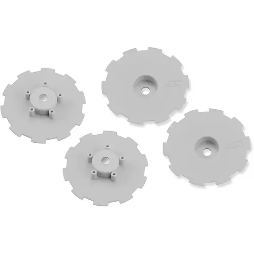 Hazard - Wheel Dish white SC10.2/SC10