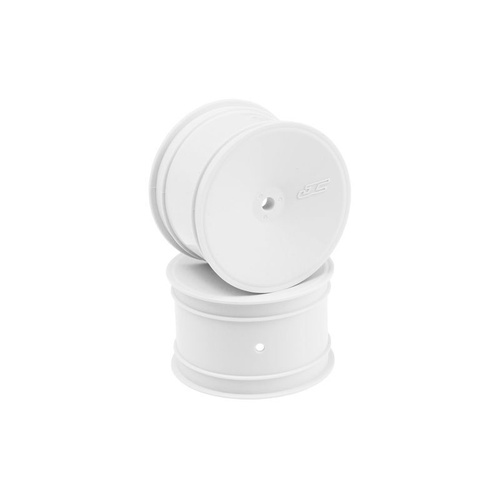 JConcepts 12mm Hex Mono 2.2 Rear Wheels (4) (B6/B74/RB6) (White)