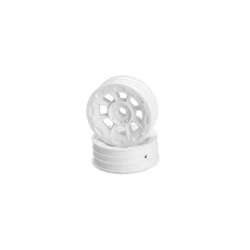JConcepts Hazard 1.9" RC10 Front Wheel (White) (2)