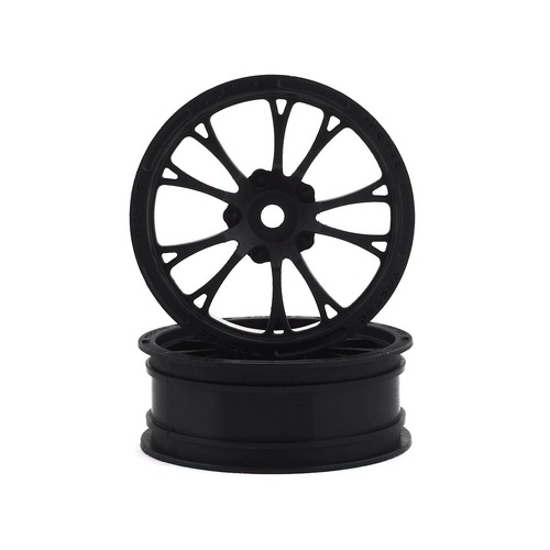 JConcepts Tactic Street Eliminator 2.2" Front Drag Racing Wheels (2) (Black)