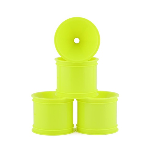 Mono, RC10T, T2, T3, GT, front wheel - yellow, 4pc.