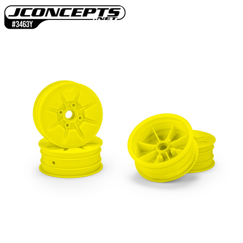 JConcepts Pioneer - RC10 2.2" Front Wheel Yellow