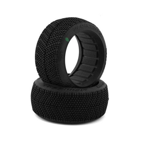 JConcepts Falcon Green Compound Fits 83mm 1/8th Buggy Wheel 2Pcs - JC4071-02