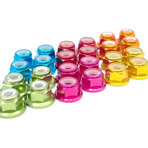 M4 Wheel Nuts (4pc) - gold