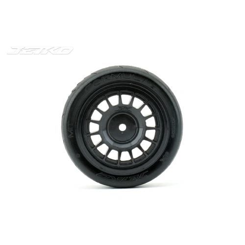 JETKO 1/10 GRAND TOURING EX-FORMULA MOUNTED TYRES (2pc) - Radial Rim / Super Soft
