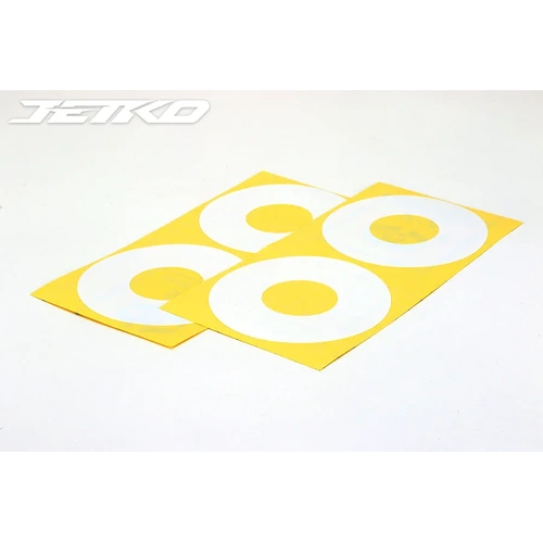 Jetko Wheel Sticker Set - Yellow