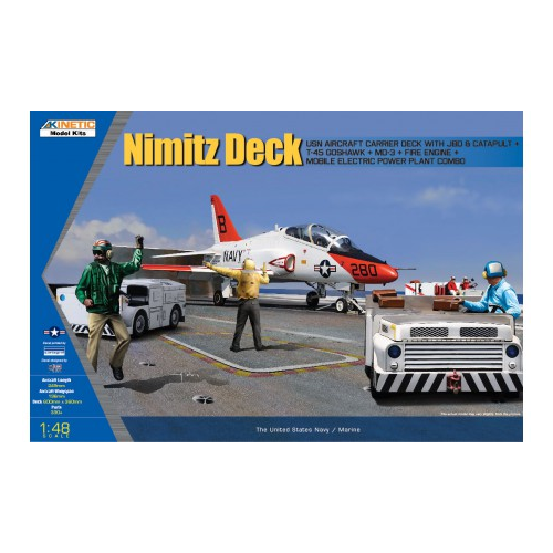 Kinetic K48057 1/48 CARRIER DECK/GSE W/ T-45