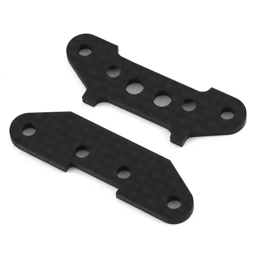 Kyosho Mid Optima 2022 Carbon Front & Rear Suspension Plate Set - KOS04330