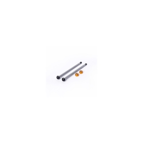 Kyosho Rear Inner Hardened Hinge Pin/Suspension Shaft (2) for 3x58mm Mid Optima 2022 - KOS04340