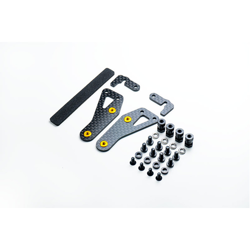 Kyosho Carbon Shorty Lipo Battery Mount Set Turbo Optima Mid Special/Mid Optima 2022 - KOS04355-12