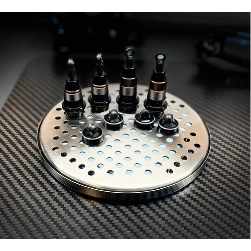 Klinik RC Stainless Steel Shock and Diff Drain Tray KRC-SSDRAIN