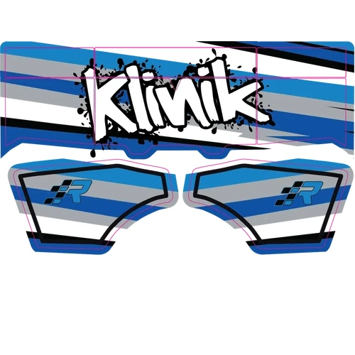 Klinik RC T-Works Wing Wrap - Yellow