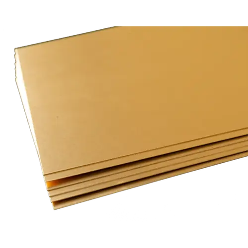 K&S 252 SHEET METAL (4IN X 10IN SHEETS) BRASS  .016 (1 sheet per package x 6 per bag)