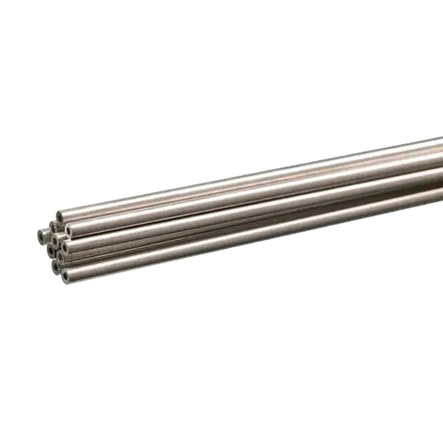 K&S 3901 ROUND ALUMINUM TUBE .45MM WALL (1 METER) 2MM OD (5 tubes per bag x 2 bags)