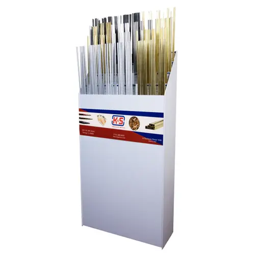 K&S 4800 TUBE & WIRE CENTER WITH DISPLAY RACK (2 CARTONS)