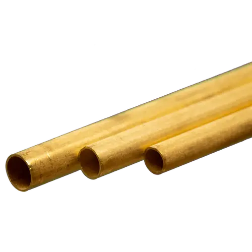 K&S 5076 BRASS TUBE 3/16IN. 7/32IN & 1/4IN BEND(3 PCS)